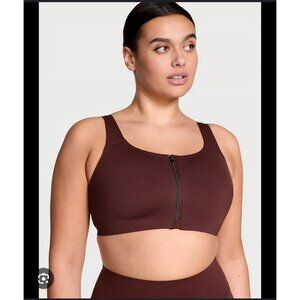 Victoria's Secret VSX Featherweight Max-Front Close Sport Bra Size 38D NWOT